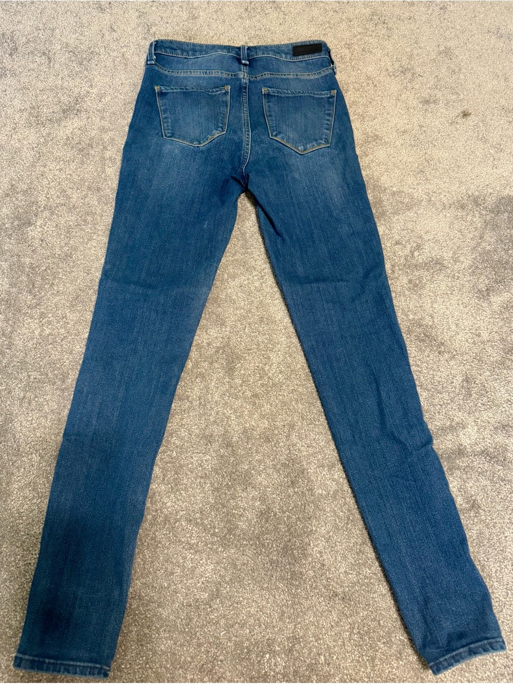 Abercrombie & Fitch Women's Medium Blue Skinny Jeans - Picture 3 of 7